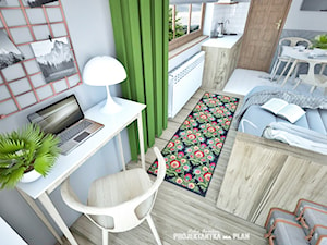 APARTAMENT GREY - ZAKOPANE na wynajem krótkoterminowy - Salon, styl skandynawski - zdjęcie od Projektantka ma PLAN