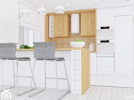 Aranżacje wnętrz - Kuchnia: WHITE WOOD - kuchnia z IKEA - Kuchnia, styl nowoczesny - Projektantka ma PLAN. Przeglądaj, dodawaj i zapisuj najlepsze zdjęcia, pomysły i inspiracje designerskie. W bazie mamy już prawie milion fotografii!