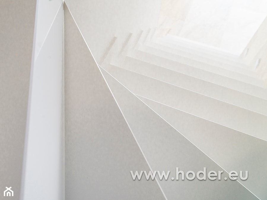 Realizacja - Dom Sosnowiec - Schody, styl minimalistyczny - zdjęcie od HODER Granitowe Blaty Kuchenne