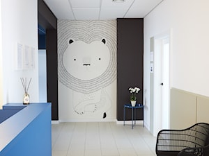 klinika stomatologiczna- poczekalnia - zdjęcie od ZA-PROJEKTOWANE pracownia projektowania wnętrz