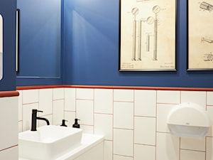 klinika stomatologiczna- toaleta dla pacjentów - zdjęcie od ZA-PROJEKTOWANE pracownia projektowania wnętrz