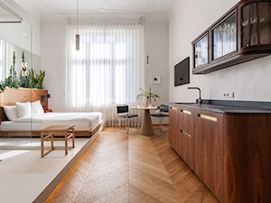 Wyspa 12 - Apartament 1 - Salon, styl skandynawski - zdjęcie od RAW architecture & interiors