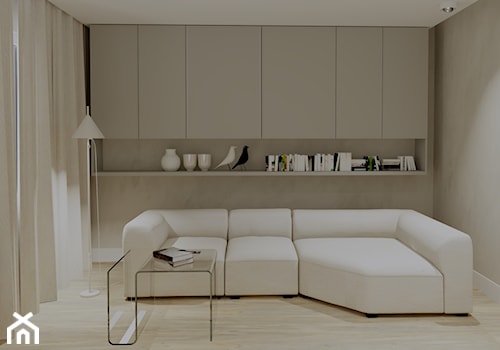 Salon, styl minimalistyczny - zdjęcie od Plan Design projektowanie wnętrz online