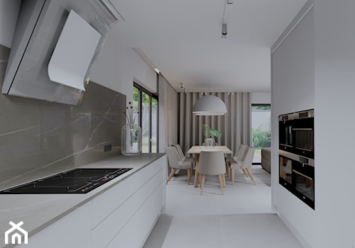 dom Zielonka - Kuchnia, styl nowoczesny - zdjęcie od Plan Design projektowanie wnętrz online