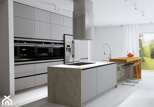 projekt wnętrza domu nowoczesnego - Kuchnia, styl nowoczesny - zdjęcie od Plan Design projektowanie wnętrz online