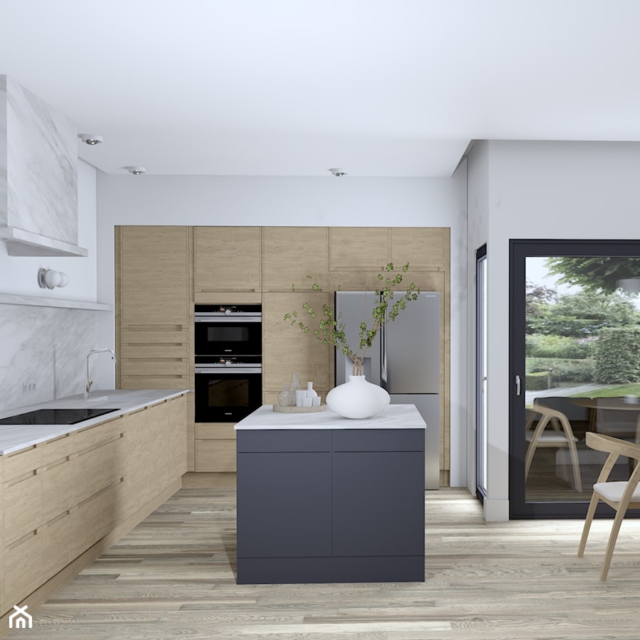 dom pod Toruniem - Kuchnia - zdjęcie od Plan Design projektowanie wnętrz online