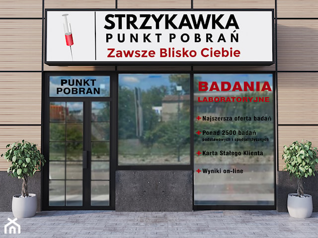 Projekt PUNKTU POBRAŃ STRZYKAWKA