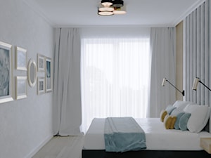 Przytulna i elegancka sypialnia - zdjęcie od WinnickaSTUDIO