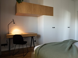 Apartament ul. Chałupnika Kraków - Sypialnia, styl minimalistyczny - zdjęcie od GRID Studio Projektowe