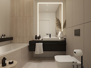 Mała łazienka z wanną - zdjęcie od INFINITY Architektura Wnętrz