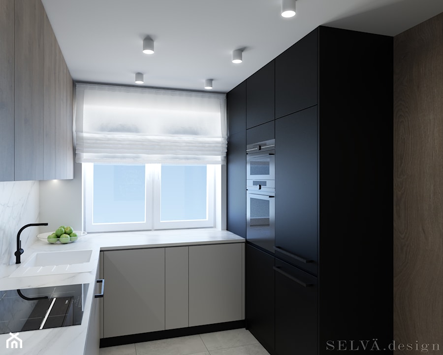 Ucieczka na swoje - Kuchnia, styl industrialny - zdjęcie od SELVA.design 셀바디자인