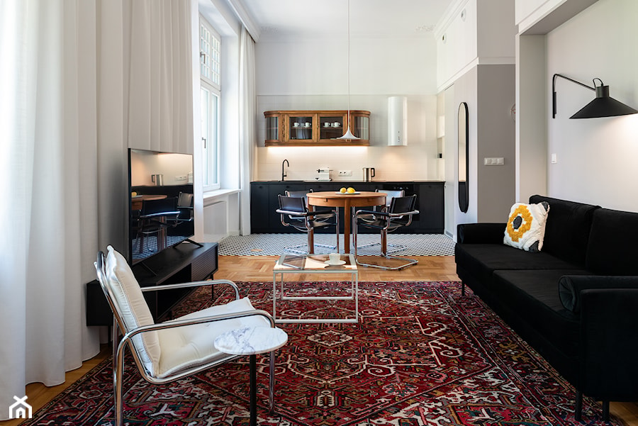 Apartament na wynajem we Wrocławiu - Salon, styl tradycyjny - zdjęcie od Fotografia nieruchomości: wnętrz i architektury - Eljot Design