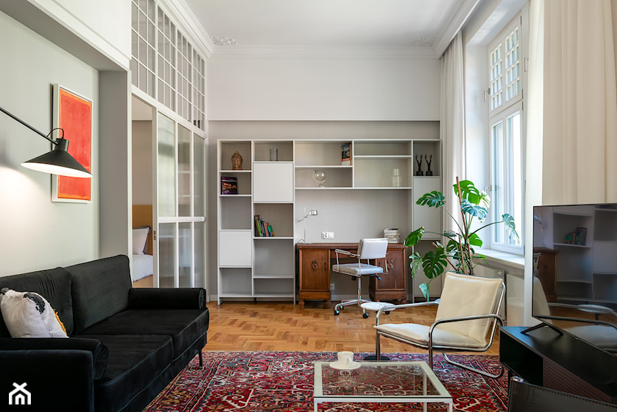 Apartament we Wrocławiu - Salon, styl tradycyjny - zdjęcie od Fotografia nieruchomości: wnętrz i architektury - Eljot Design
