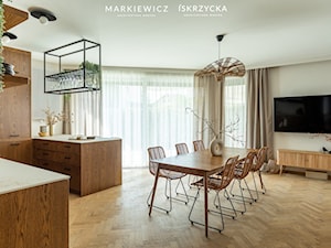 Przytulna jadalnia boho - zdjęcie od M-Architektura Wnętrz