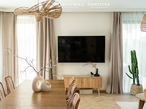 Przytulna jadalnia boho - zdjęcie od M-Architektura Wnętrz