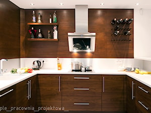 Dom jednorodzinny Dziekanów Leśny - Kuchnia, styl nowoczesny - zdjęcie od PURPLE PRACOWNIA