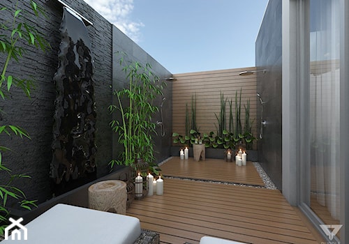 Dom Angola Luanda 850 m2 - Duża łazienka, styl nowoczesny - zdjęcie od PURPLE PRACOWNIA
