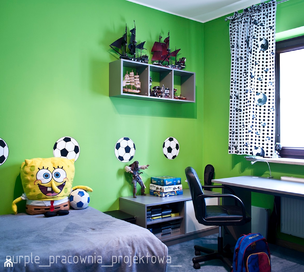 Mieszkanie na Ursynowie - Pokój dziecka, styl nowoczesny - zdjęcie od PURPLE PRACOWNIA - Homebook