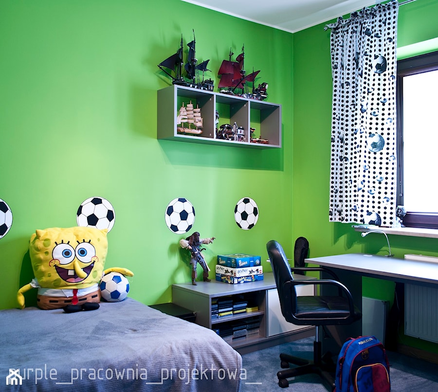 Mieszkanie na Ursynowie - Pokój dziecka, styl nowoczesny - zdjęcie od PURPLE PRACOWNIA