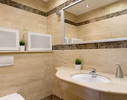 Łazienki - Mała bez okna z punktowym oświetleniem łazienka, styl tradycyjny - zdjęcie od RR Granity - Homebook