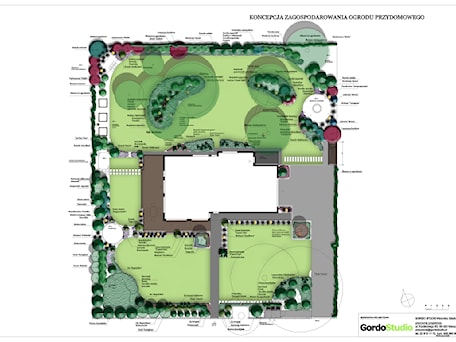 Aranżacje wnętrz - : Ogród nowoczesny naturalistyczny koncepcja - KOMPLEKSOWE ZAKŁADANIE OGRODÓW GordoStudio . Przeglądaj, dodawaj i zapisuj najlepsze zdjęcia, pomysły i inspiracje designerskie. W bazie mamy już prawie milion fotografii!