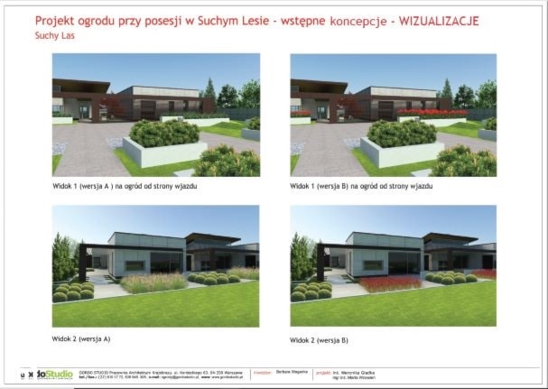 Wizualizacje projektu ogrodu - zdjęcie od KOMPLEKSOWE ZAKŁADANIE OGRODÓW GordoStudio