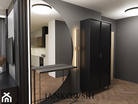 Aranżacje wnętrz - Hol / Przedpokój: PRZEDPOKÓJ - JANKOWSKI Interior Design Studio . Przeglądaj, dodawaj i zapisuj najlepsze zdjęcia, pomysły i inspiracje designerskie. W bazie mamy już prawie milion fotografii!