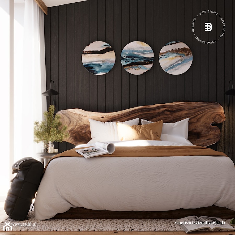 Summer House 002 - Sypialnia, styl nowoczesny - zdjęcie od 33DD Studio