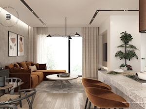 City House 001 - Salon, styl nowoczesny - zdjęcie od 33DD Studio