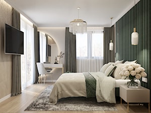 LECHÓWEK. - Sypialnia, styl nowoczesny - zdjęcie od Clou Design Pracownia projektowania wnętrz