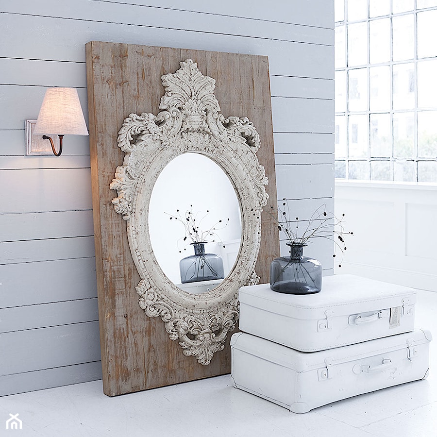 Romantyczne lustro w barokowej ramie - zdjęcie od StyleConcept