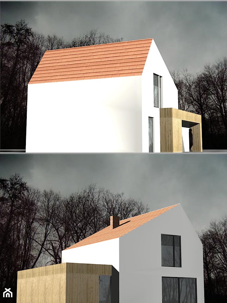 90 m² - Domy, styl minimalistyczny - zdjęcie od WYTWORNIA TYCHY - Homebook