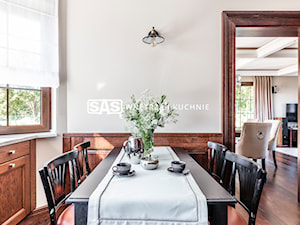 Dom w klasycznym stylu - Jadalnia - zdjęcie od SAS Wnętrza i Kuchnie