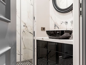 Mieszaknie w kamienicy - Mała łazienka, styl nowoczesny - zdjęcie od SAS Wnętrza i Kuchnie