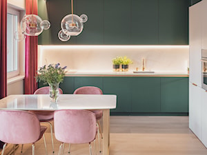 Kobiece mieszkanie - Kuchnia, styl nowoczesny - zdjęcie od Plasun Kuchnie i Wnętrza