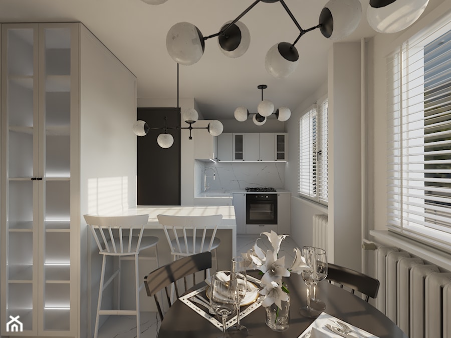 Apartament klasyczny - Kuchnia, styl tradycyjny - zdjęcie od DEE INTERIORS