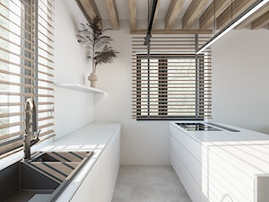 Apartament w stylu Japandi - Kuchnia, styl nowoczesny - zdjęcie od DEE INTERIORS