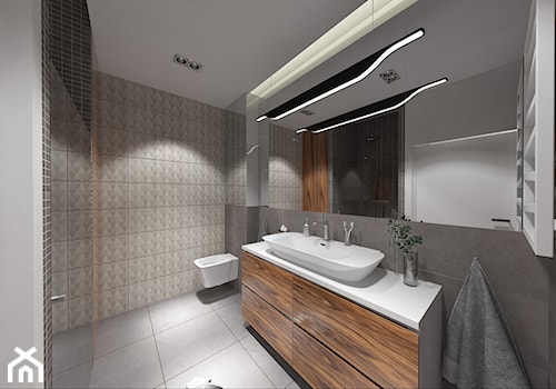 Średnia łazienka, styl nowoczesny - zdjęcie od Patryk Kowalski Design