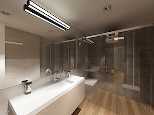 Błonie 1 - Średnia łazienka, styl nowoczesny - zdjęcie od Patryk Kowalski Design