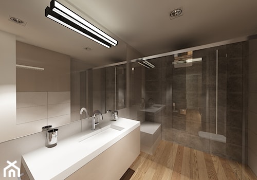 Błonie 1 - Średnia łazienka, styl nowoczesny - zdjęcie od Patryk Kowalski Design