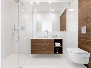 ul. Siedmiogrodzka - Średnia bez okna łazienka, styl minimalistyczny - zdjęcie od Patryk Kowalski Design