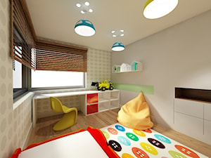 Błonie 1 - Mały szary pokój dziecka dla dziecka dla chłopca dla dziewczynki, styl tradycyjny - zdjęcie od Patryk Kowalski Design