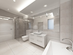 Białołęka 1 - Średnia duża łazienka, styl tradycyjny - zdjęcie od Patryk Kowalski Design