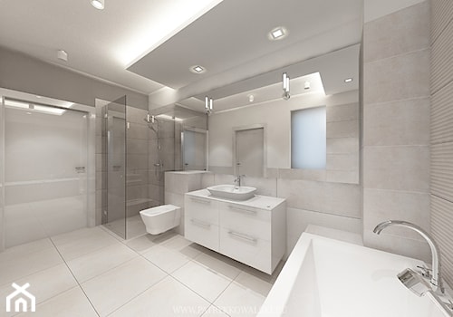 Białołęka 1 - Średnia duża łazienka, styl tradycyjny - zdjęcie od Patryk Kowalski Design