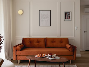 widok na strefę wypoczynkową salonu - zdjęcie od STUDIO iNTERI - foto & homestaging