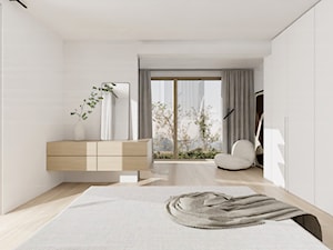 Dom na Starym Bemowie - Sypialnia, styl minimalistyczny - zdjęcie od MUTE Interiors