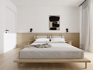 Dom na Starym Bemowie - Sypialnia, styl minimalistyczny - zdjęcie od MUTE Interiors