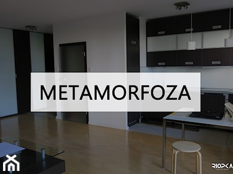 Aranżacje wnętrz - Kuchnia: Metamorfoza mieszkania 2 pokojowego. - Riopka Interiors. Przeglądaj, dodawaj i zapisuj najlepsze zdjęcia, pomysły i inspiracje designerskie. W bazie mamy już prawie milion fotografii!