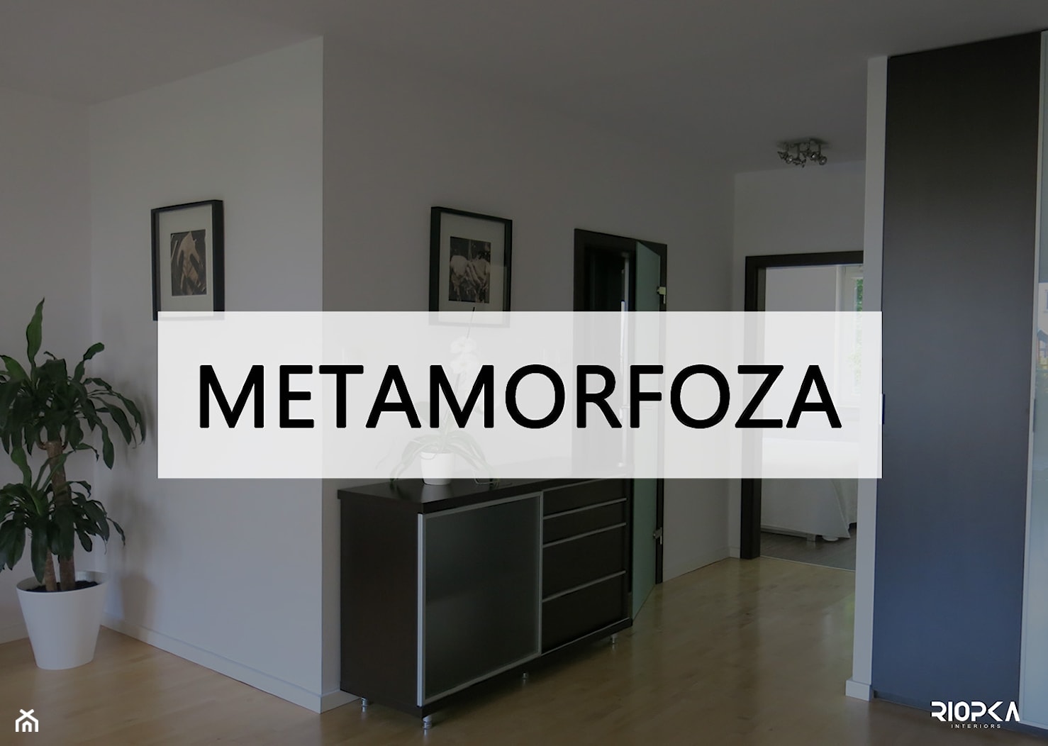 Metamorfoza mieszkania 2 pokojowego. - zdjęcie od Riopka Interiors - Homebook