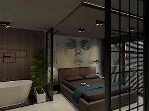 Męska sypialnia - zdjęcie od Consilio Art
